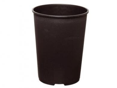 Plastic plant pot 2 litre deep rose for planting and repotting.