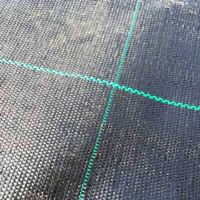 Weed control fabric 2m x 100m x 100gsm ground cover horticultural use.