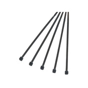 Cable ties 4 inch black multi-purpose pack of five.