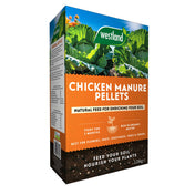 Chicken manure pellets 2.25kg soil conditioner and organic fertiliser for garden enrichment.