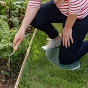 Garden kneeler pad standard size for knee protection while gardening.