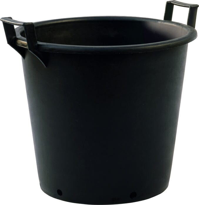 Plastic plant pot 50 litre with handles and drainage heavy duty.