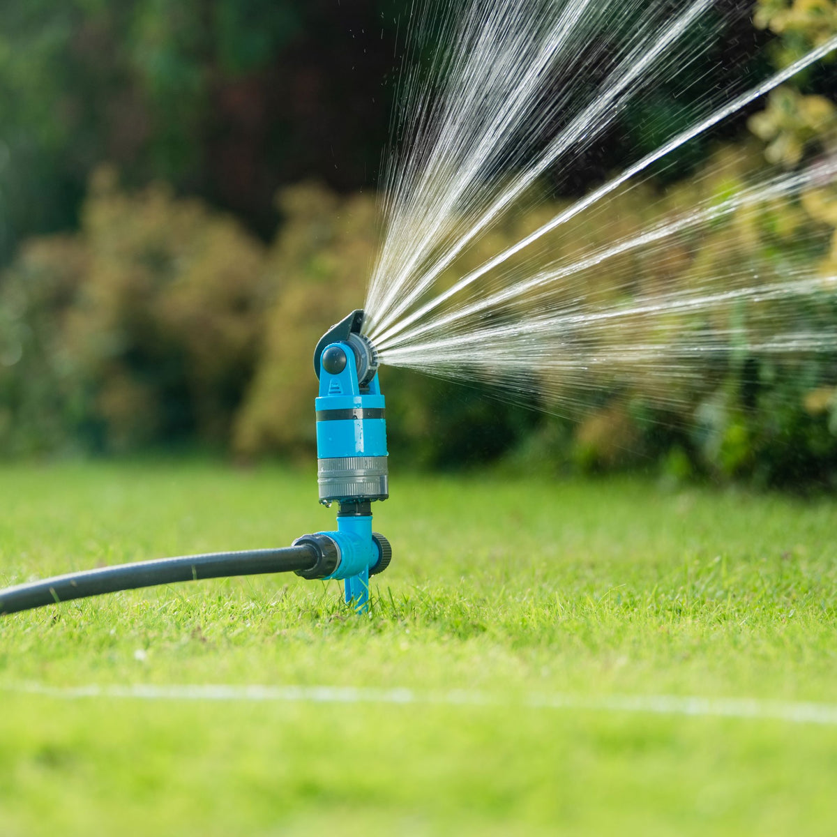 Sprinkler 360 degree adjustable garden watering system attachment.