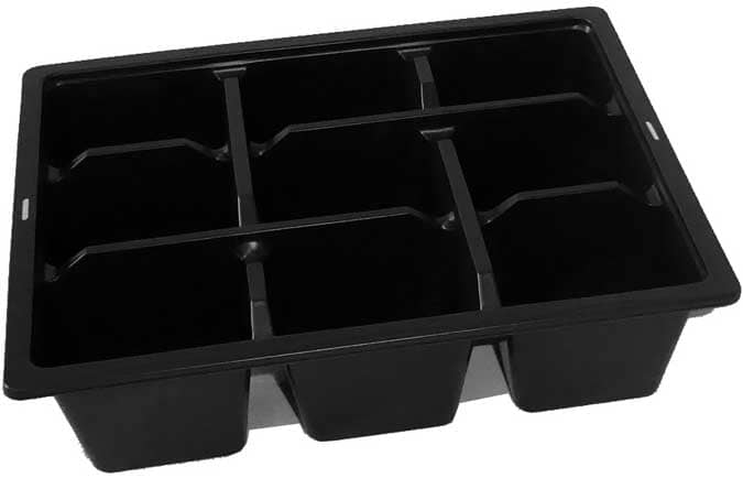 Plant cell pack tray 9 cell pack of 10 propagation and seed starting tray.
