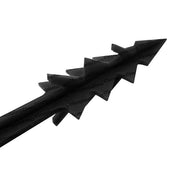 Weed membrane fixing pegs 150 pack barbed plastic landscaping use.