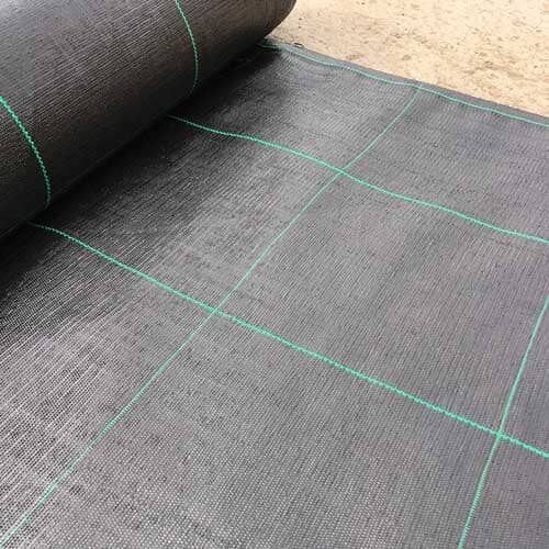 Weed control fabric 1m x 100m 100gsm landscaping and gardening use.
