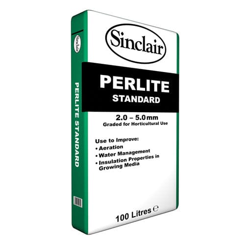 Horticultural perlite 100 litre bag 2.0–5.0mm for aeration and drainage in potting mixes.