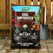 Soil improver 50L soil conditioner and fertility enhancer for garden use.