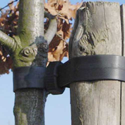 Tree tie 45cm Soft PVC for tree support.